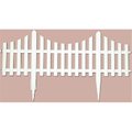 Emsco Group EMSCO 2140 13 x 24 in. Picket Style Fencing - White 2140